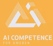 AI Competence for Sweden logo. Illustration.