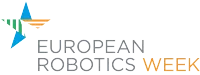 Logotyp. Europeiska Robotveckan.